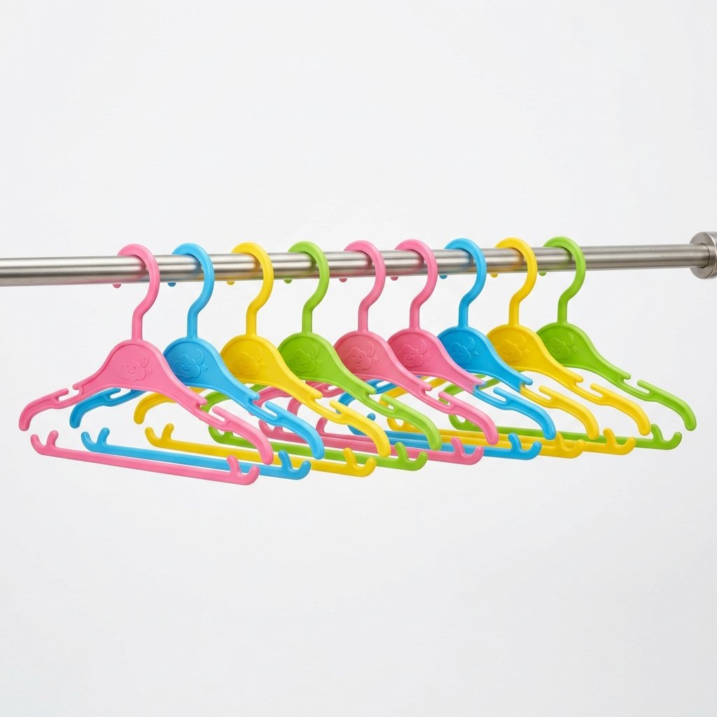 Colorful Kids Clothes Hangers