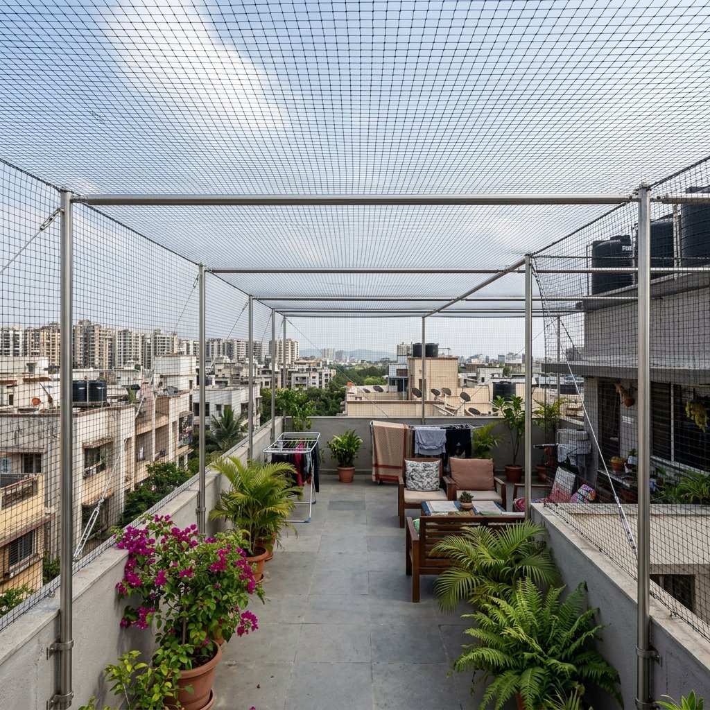 Terrace Pigeon Net